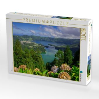 Produktbild: CALVENDO Puzzle Caldeira | 1000 Teile Lege-Gr&ouml;&szlig;e 64x48cm Foto-Puzzle f&uuml;r gl&uuml;ckliche Stunden
