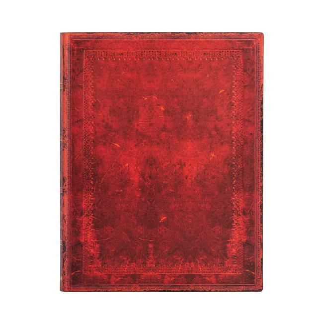 Produktbild: Paperblanks 2024 Red Moroccan Bold Old Leather Collection 12