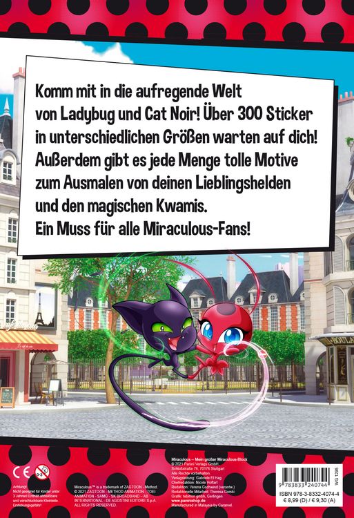 Produktbild: Miraculous: Mein gro&szlig;er Miraculous-Block