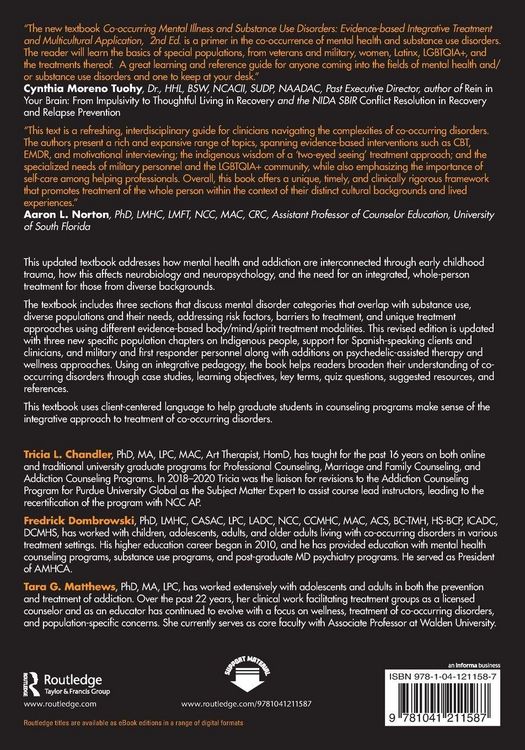 Produktbild: Co-Occurring Mental Illness and Substance Use Disorders