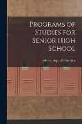 Produktbild: Programs of Studies for Senior High School