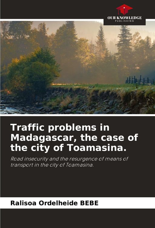 Produktbild: Traffic problems in Madagascar, the case of the city of Toamasina.