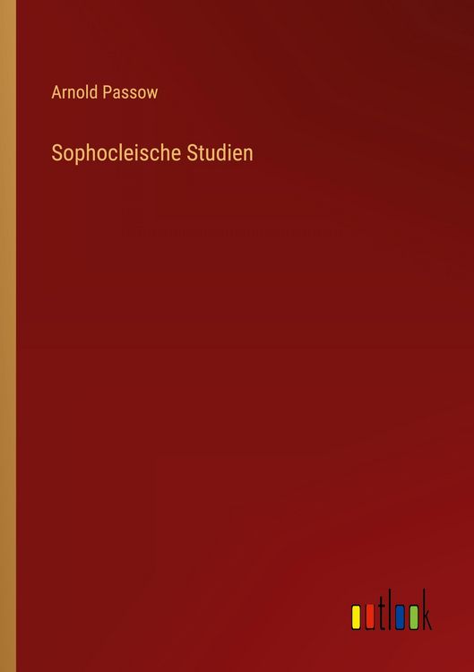 Produktbild: Sophocleische Studien