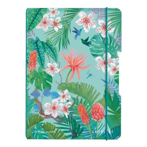 Produktbild: Herlitz Notizheft flex A5, 40 Blatt, punktiert Ladylike Jungle, my.book