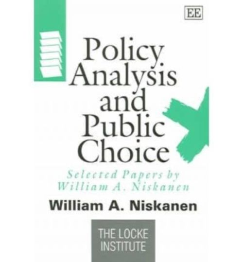 Produktbild: Niskanen, W:  Policy Analysis and Public Choice