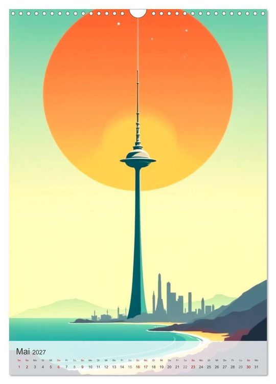 Produktbild: Die Goldene &Auml;ra der Raumfahrt (Wandkalender 2027 DIN A3 hoch), CALVENDO Monatskalender