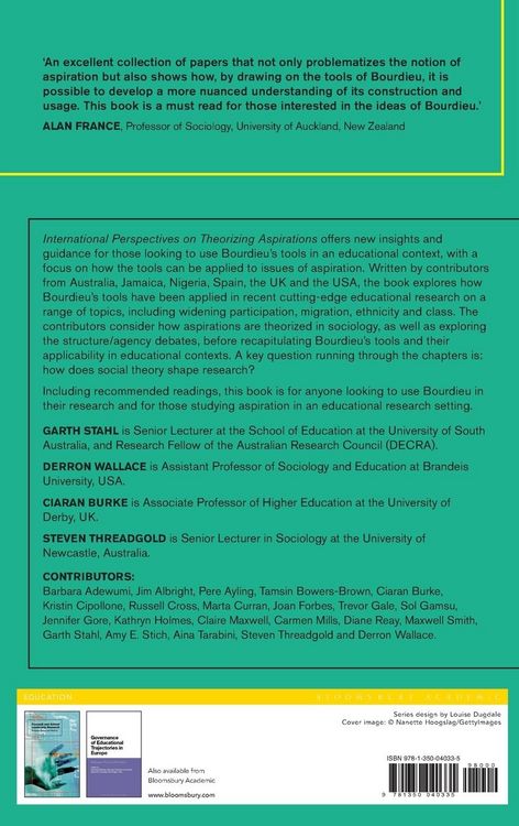 Produktbild: International Perspectives on Theorizing Aspirations