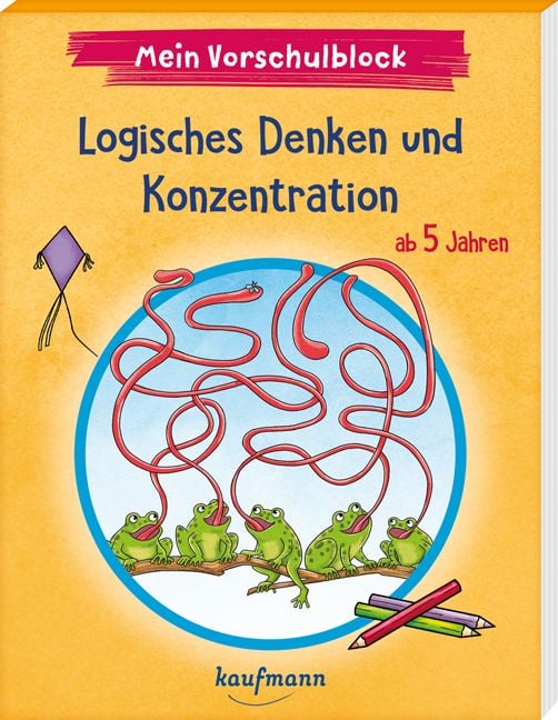 Produktbild: Mein Vorschulblock - Logisches Denken und Konzentration