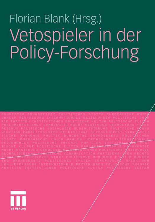 Produktbild: Vetospieler in der Policy-Forschung