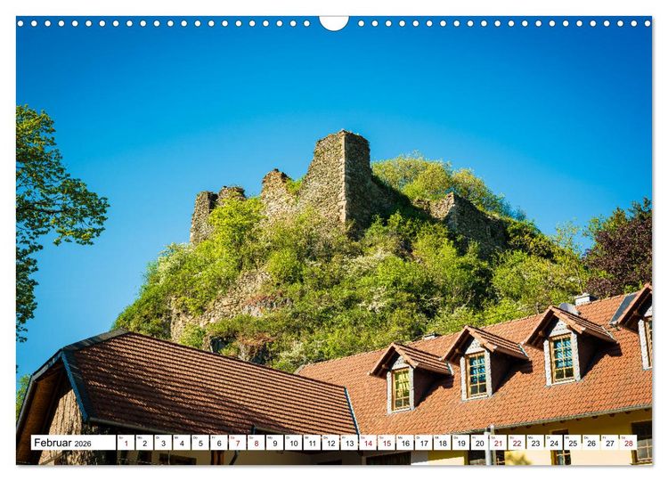 Produktbild: Burgen des Hunsr&uuml;cks (Wandkalender 2026 DIN A3 quer), CALVENDO Monatskalender