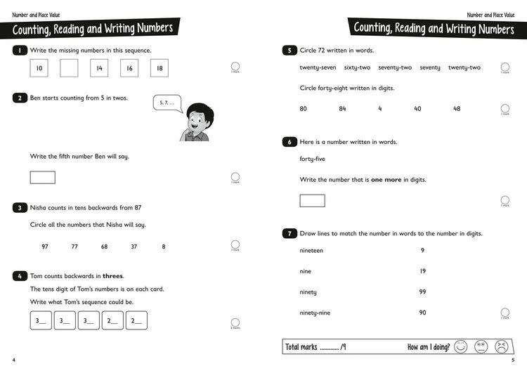 Produktbild: KS1 Maths Reasoning Practice Book