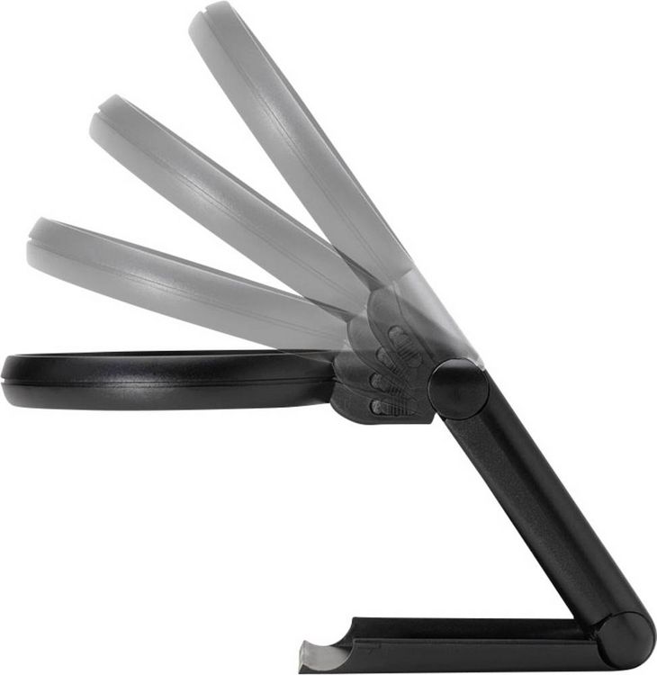 Produktbild: TOOLCRAFT 821010 821010 Standlupe Vergr&ouml;&szlig;erungsfaktor: 2 x, 4 x Linsengr&ouml;&szlig;e: (&Oslash;) 88mm