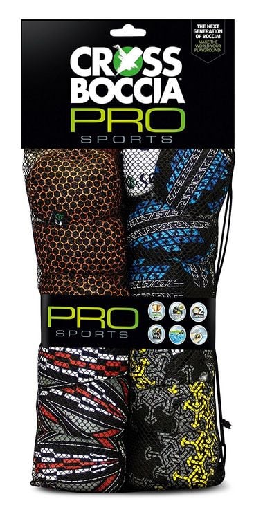 Produktbild: Crossboccia&reg; Familypack Pro 4x3er Set f&uuml;r 4 Spieler Race Arrows