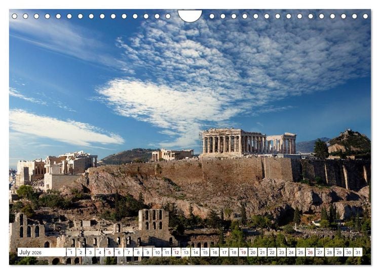 Produktbild: Greece Beyond Summer (Wall Calendar 2026 DIN A4 landscape), CALVENDO 12 Month Wall Calendar