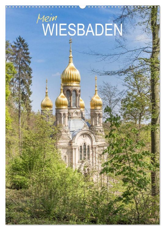 Produktbild: Mein Wiesbaden (Wandkalender 2026 DIN A2 hoch), CALVENDO Monatskalender