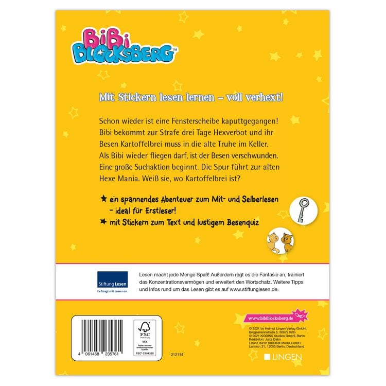Produktbild: Bibi Blocksberg - Wo ist Kartoffelbrei?