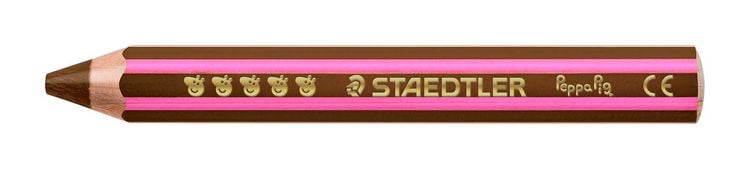 Produktbild: STAEDTLER Buntstift Noris junior Peppa Pig, 6er Set + Spitzer