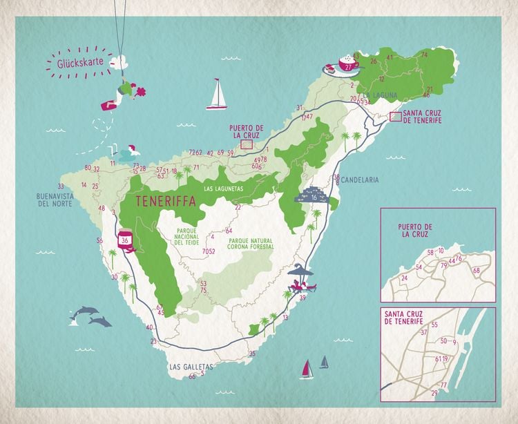 Produktbild: Glücksorte auf Teneriffa