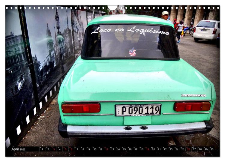 Produktbild: AUTO-LEGENDE MOSKWITSCH (Wandkalender 2026 DIN A3 quer), CALVENDO Monatskalender