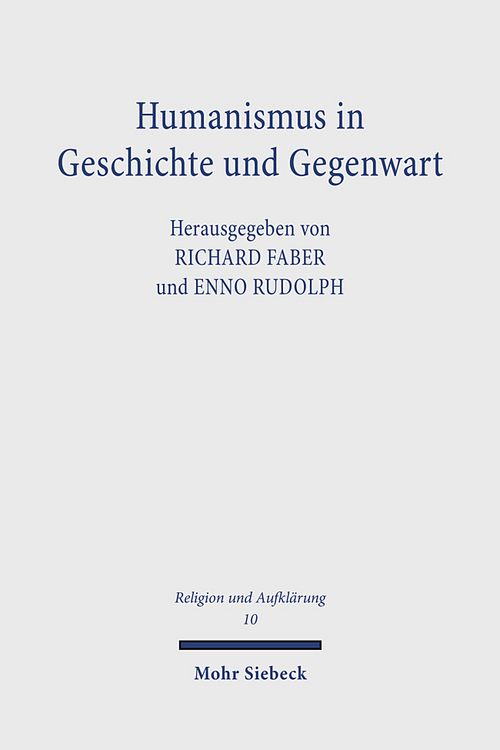 Produktbild: Humanismus in Geschichte und Gegenwart