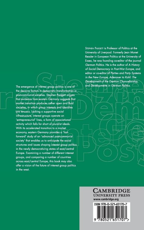 Produktbild: Organizing Democracy in Eastern Germany