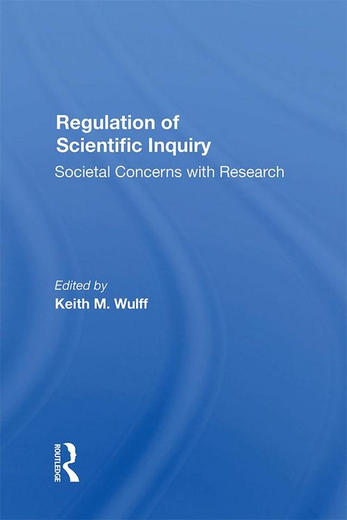 Produktbild: Regulation Of Scientific Inquiry