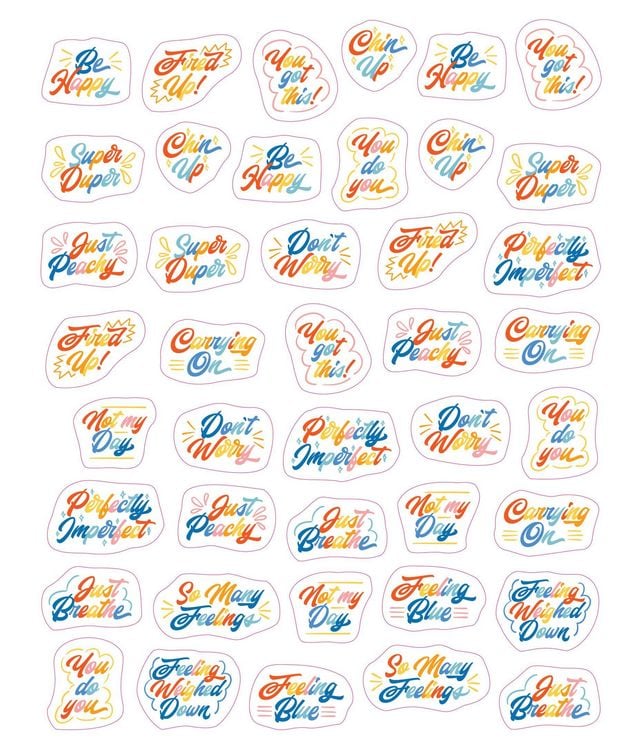 Produktbild: So. Many. Feelings Stickers.