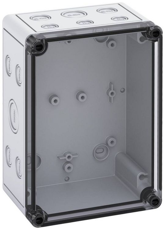 Produktbild: Spelsberg TK PC 1813-9-TM Installations-Geh&auml;use 130 x 180 x 90 Polystyrol, Polycarbonat, Polyurethan, Polyamid Lichtgrau 1 St.