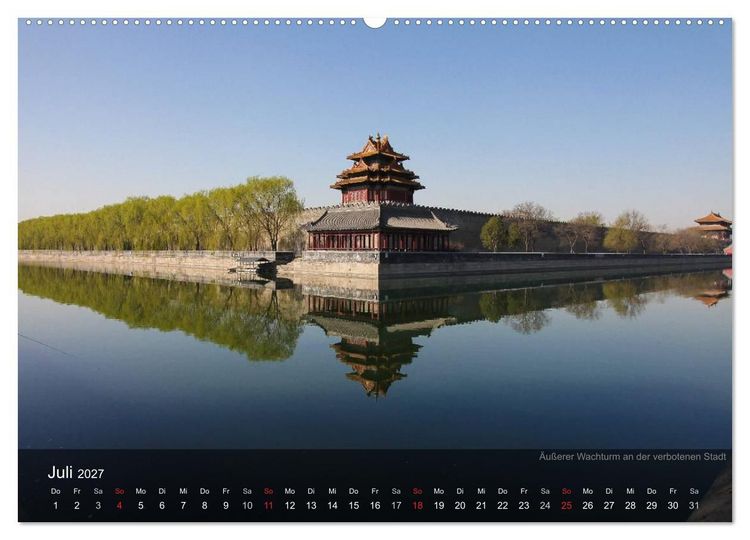 Produktbild: Erlebe China (hochwertiger Premium Wandkalender 2027 DIN A2 quer), Kunstdruck in Hochglanz