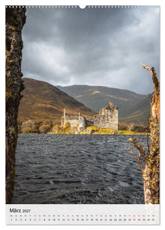 Produktbild: Schottland - Isle of Skye & Umgebung (Wandkalender 2027 DIN A2 hoch), CALVENDO Monatskalender