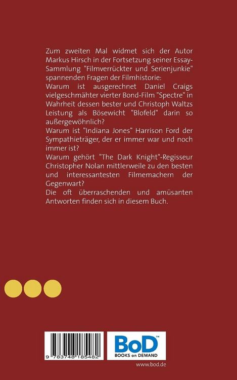 Produktbild: Filmverr&uuml;ckter und Serienjunkie 2
