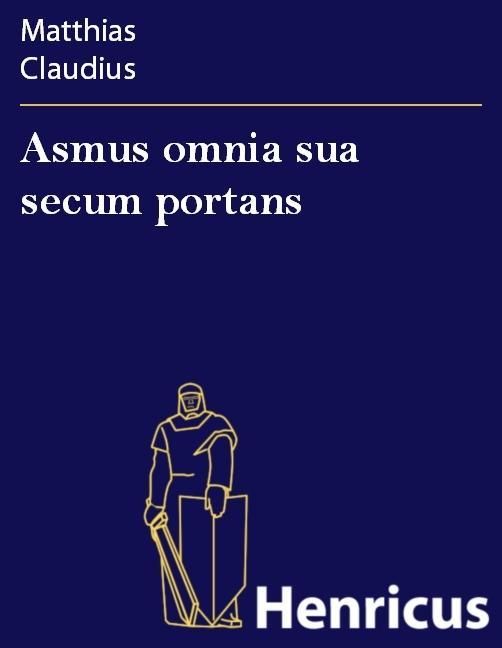 Produktbild: Asmus omnia sua secum portans
