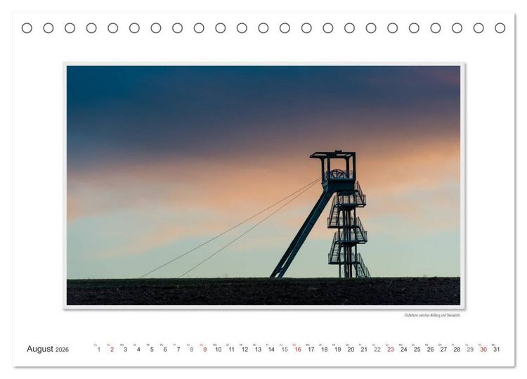 Produktbild: Emotionale Momente: Der n&ouml;rdliche Westerwald - rau und herzlich. (Tischkalender 2026 DIN A5 quer), CALVENDO Monatskalender