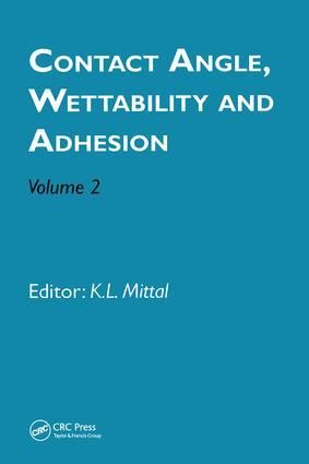 Produktbild: Contact Angle, Wettability and Adhesion, Volume 2