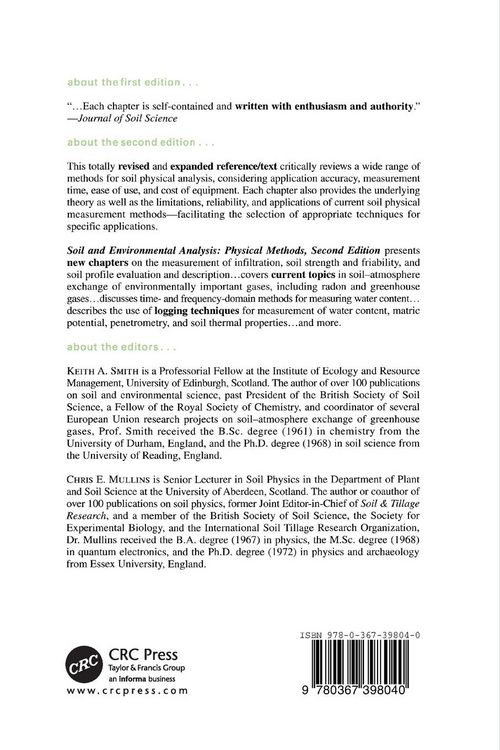 Produktbild: Soil and Environmental Analysis
