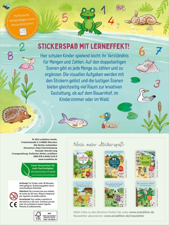 "Stickern & Lernen – Erste Zahlen" online kaufen