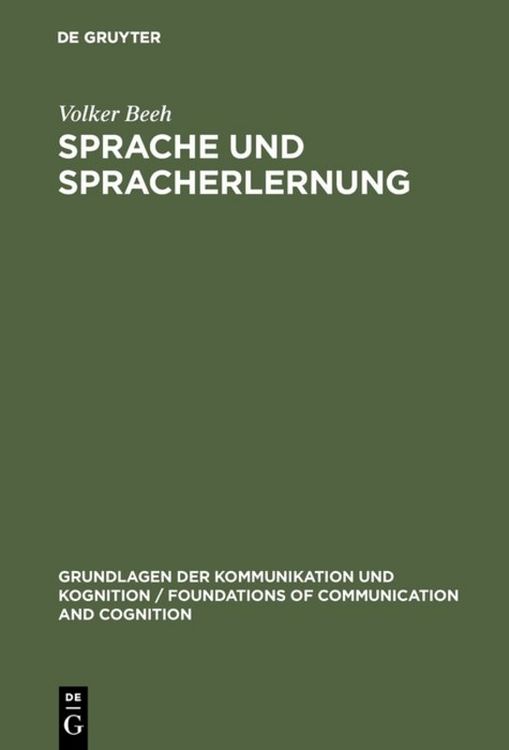 Produktbild: Sprache und Spracherlernung