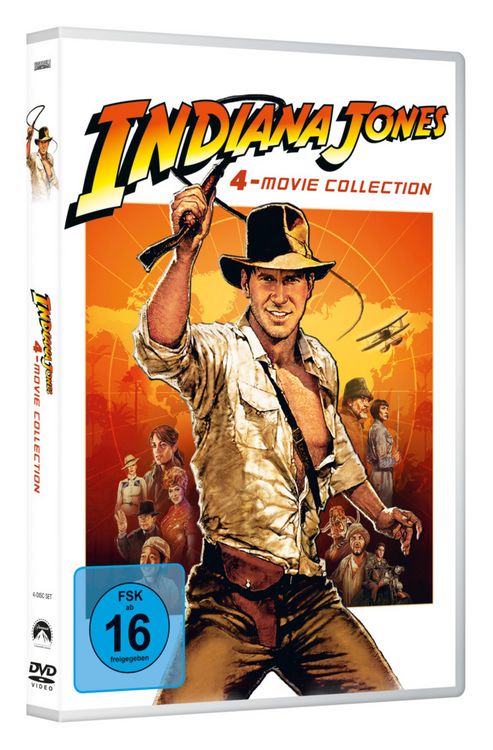 Produktbild: Indiana Jones 1-4 [4 DVDs]