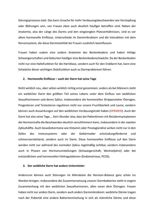 Produktbild: Frauen haben anders Darm