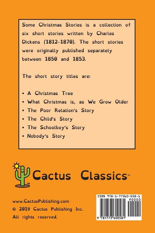 Produktbild: Some Christmas Stories (Cactus Classics Dyslexic Friendly Font)