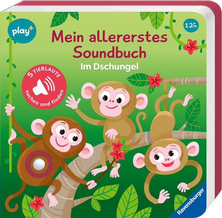 Produktbild: Play+ Mein allererstes Soundbuch Im Dschungel - ab 12 Monate