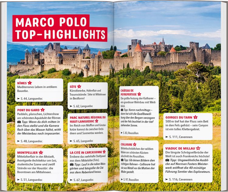 Produktbild: MARCO POLO Reisef&uuml;hrer Languedoc-Roussillon, Cevennen
