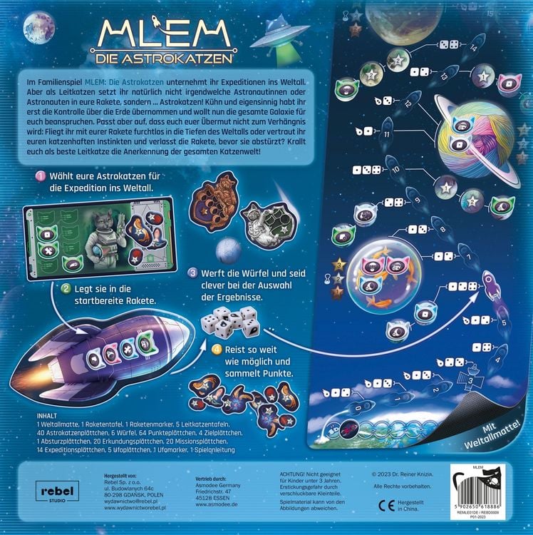 Produktbild: MLEM Die Astrokatzen