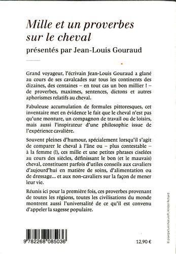 Produktbild: Mille et un proverbes sur le cheval