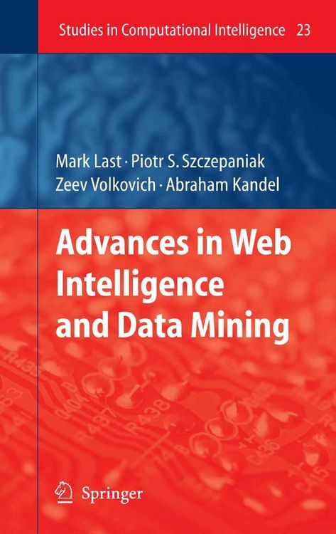 Produktbild: Advances in Web Intelligence and Data Mining