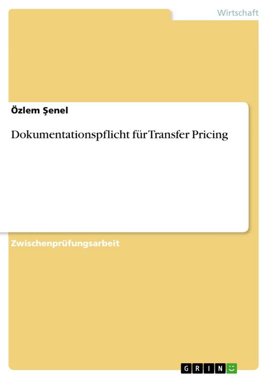 Produktbild: Dokumentationspflicht f&uuml;r Transfer Pricing