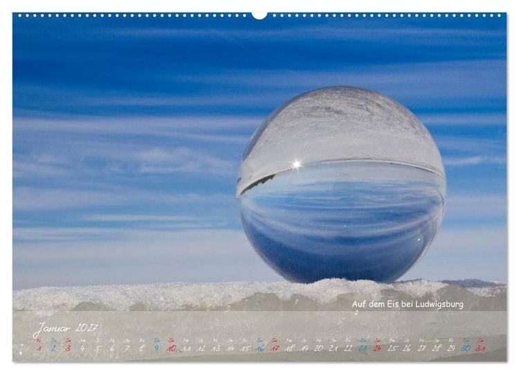Produktbild: Natur und Glas (hochwertiger Premium Wandkalender 2027 DIN A2 quer), Kunstdruck in Hochglanz