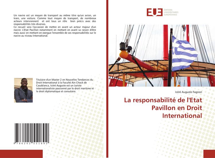 Produktbild: La responsabilit&eacute; de l'Etat Pavillon en Droit International