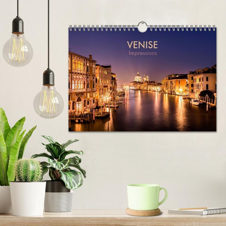 Produktbild: Venise Impressions (Calendrier mural 2026 DIN A4 vertical), CALVENDO calendrier mensuel