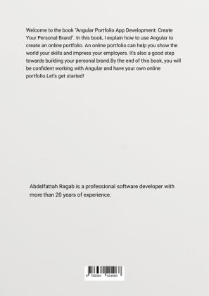 Produktbild: Angular Portfolio App Development